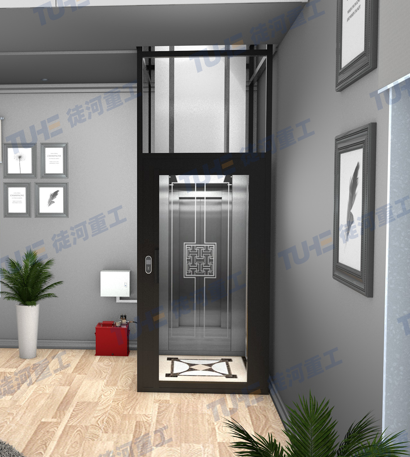 Small elevators for homes for Australia